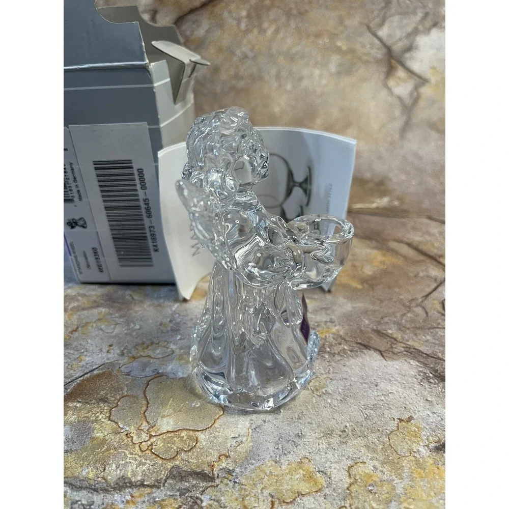 Waterford Crystal Marquis ANGEL CANDLE HOLDER #40018360  Box Opened Not Used